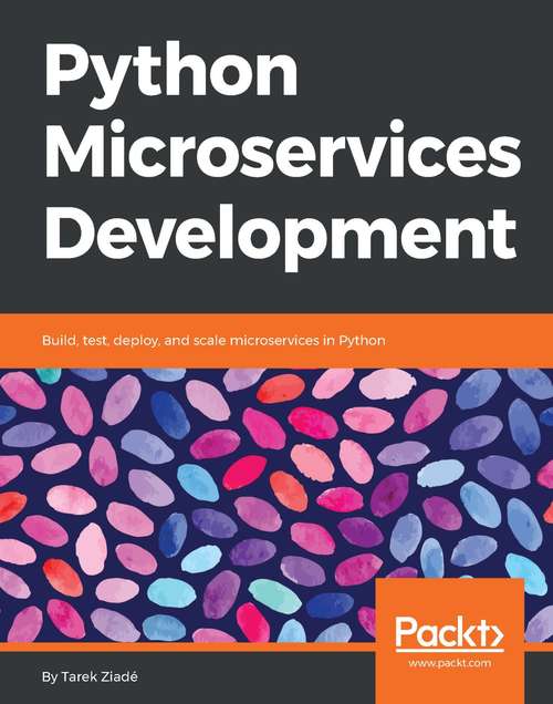 Book cover of Python Microservices Development