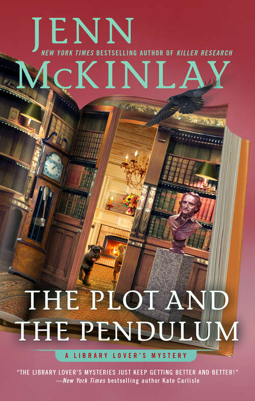 Book cover of The Plot and the Pendulum (A Library Lover's Mystery #13)