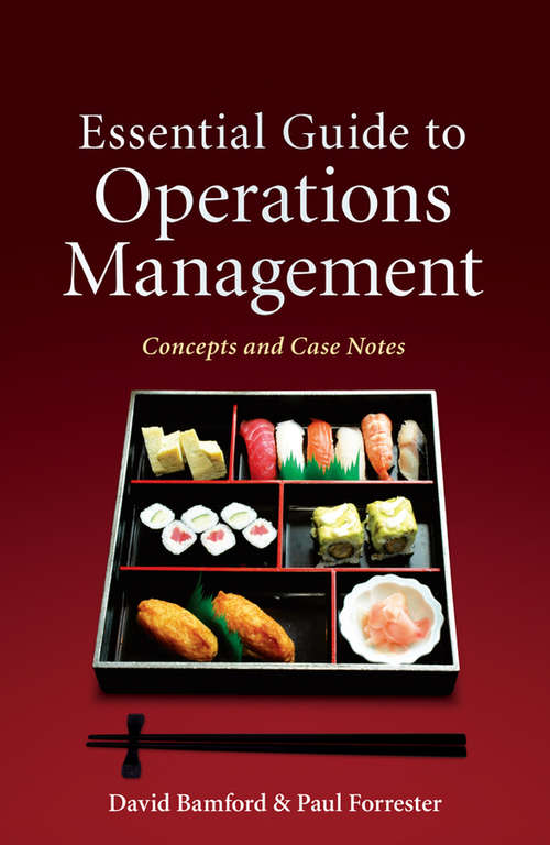 Book cover of Essential Guide to Operations Management