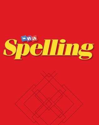 Book cover of SRA Spelling