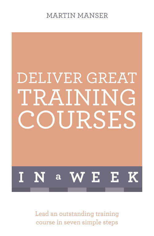 Book cover of Effective Training in a Week: Teach Yourself