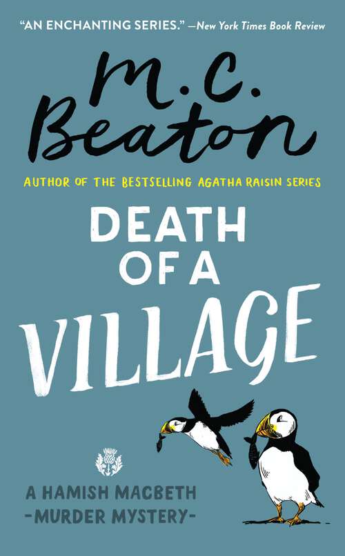Book cover of Death of a Village (Hamish Macbeth Mystery #19)