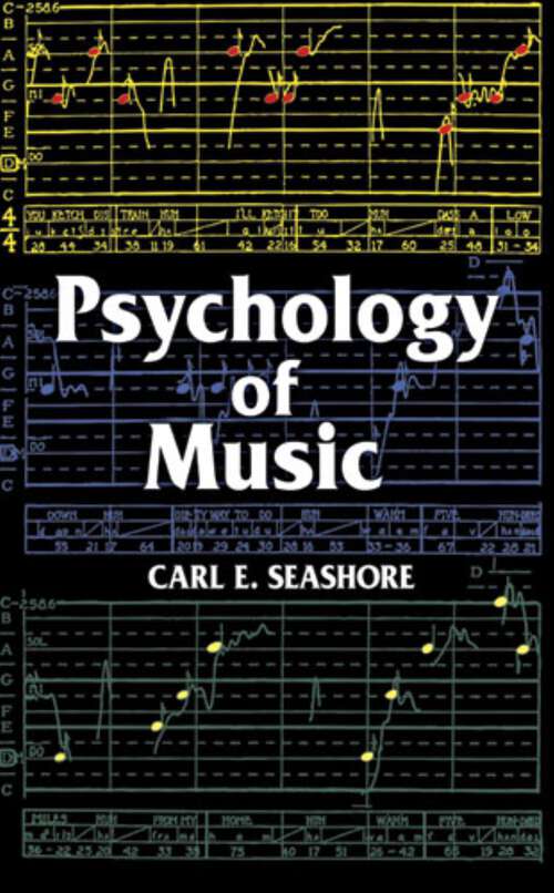 Book cover of Psychology of Music