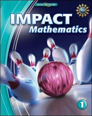Book cover of IMPACT Mathematics, Course 1