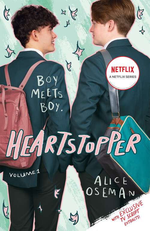 Book cover of Heartstopper Volume 1: The bestselling graphic novel, now on Netflix! (Heartstopper #1)