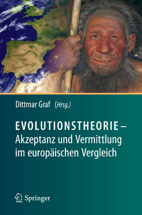 Book cover of Evolutionstheorie - Akzeptanz und Vermittlung im europäischen Vergleich