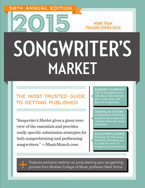 Book cover of 2014 Songwriter's Market