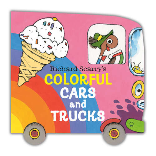 Book cover of Richard Scarry's Colorful Cars and Trucks