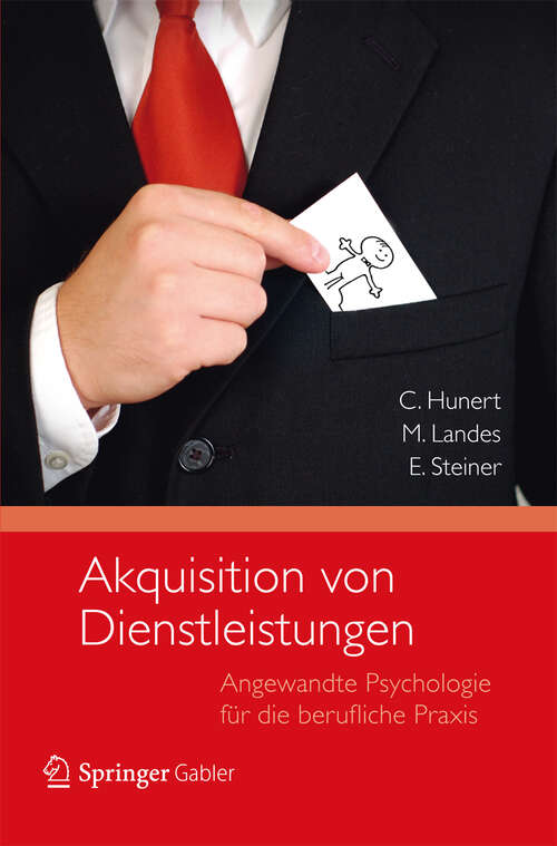 Book cover of Akquisition von Dienstleistungen: Angewandte Psychologie für die berufliche Praxis