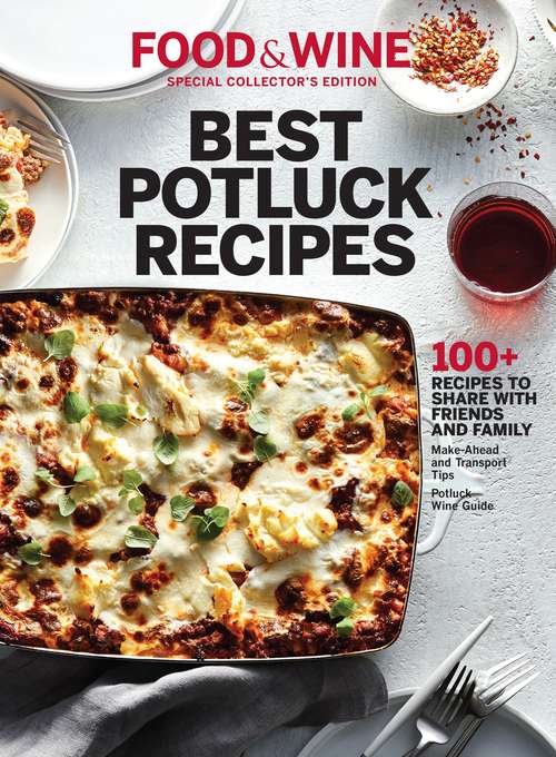 Book cover of FOOD & WINE Best Potluck Recipes