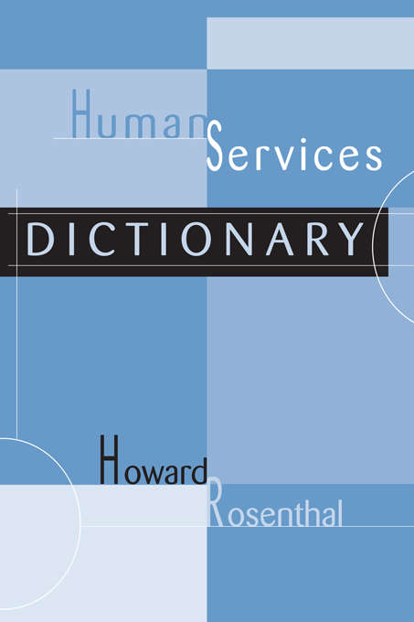 Book cover of Human Services Dictionary