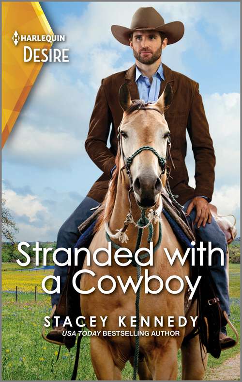 Book cover of Stranded with a Cowboy: A Steamy Western Romance (Original) (Devil's Bluffs #2)