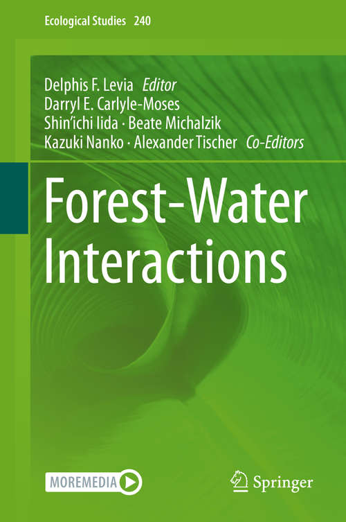 Forest-Water Interactions (Ecological Studies #240)