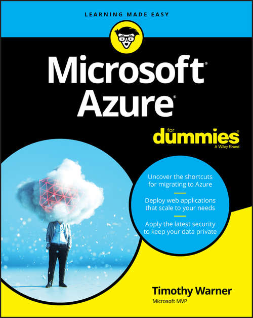 Book cover of Microsoft Azure For Dummies