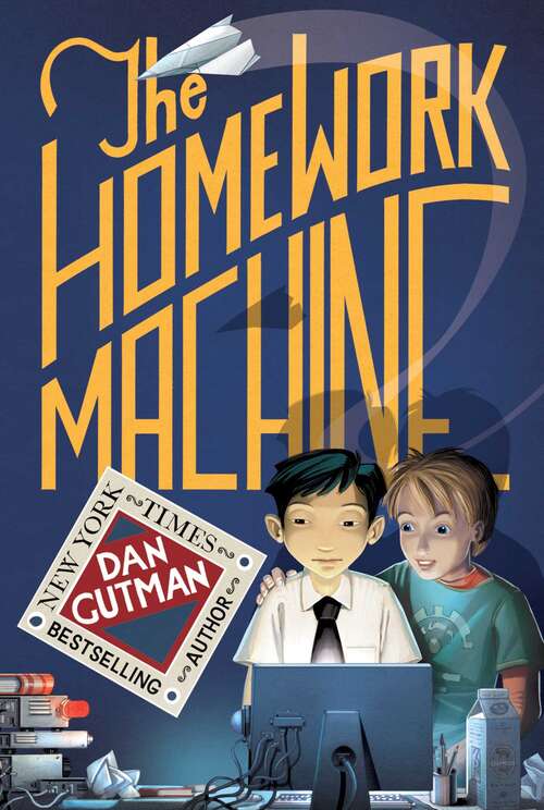 Book cover of The Homework Machine