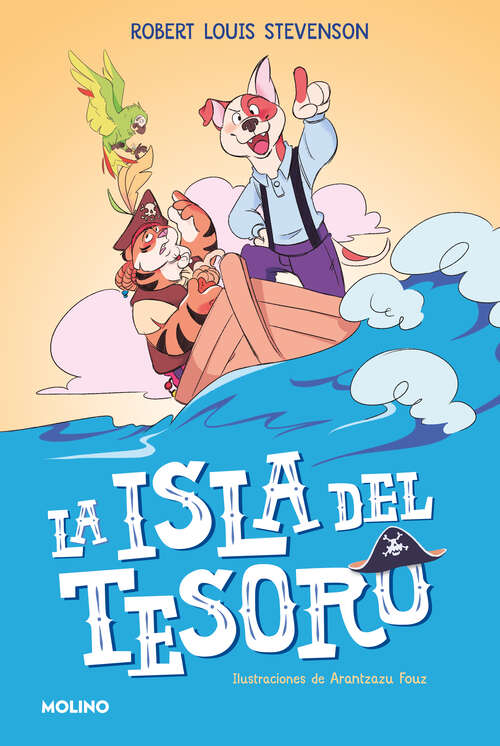 Book cover of La isla del tesoro: Primeros lectores 6 a 9 años (Coleccion Clasicos De La Juventud)