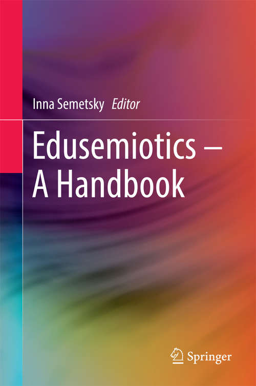 Book cover of Edusemiotics – A Handbook