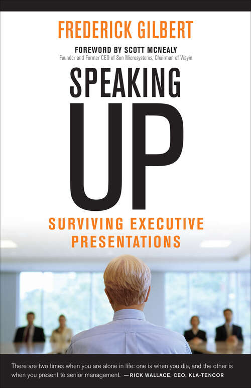 Book cover of Speaking Up