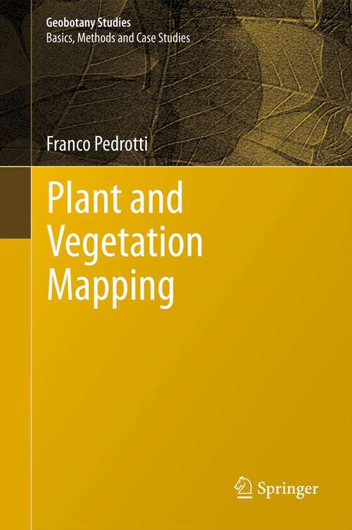 Book cover of Plant and Vegetation Mapping