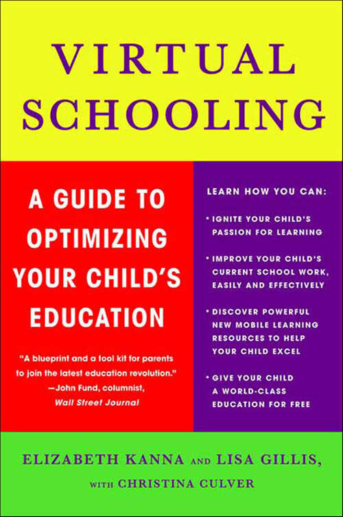 Book cover of Virtual Schooling: A Guide to Optimizing Your Child's Education