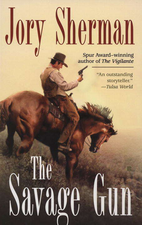 Book cover of The Savage Gun (Thorndike Western #1)