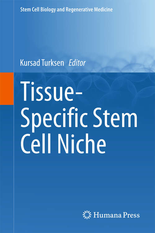 Book cover of Tissue-Specific Stem Cell Niche