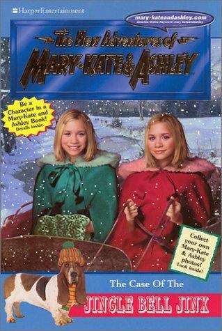 Book cover of The Case of the Jingle Bell Jinx (The New Adventures of Mary-Kate and Ashley)