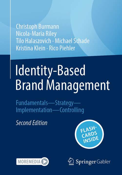 Identity-Based Brand Management: Fundamentals—Strategy—Implementation—Controlling