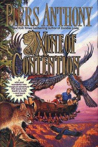 Book cover of Xone of Contention (Xanth #23)