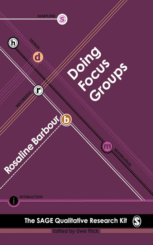 Book cover of Doing Focus Groups (Qualitative Research Kit)
