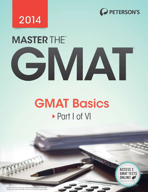 Book cover of Master the GMAT 2014: Basics: Part I of VI