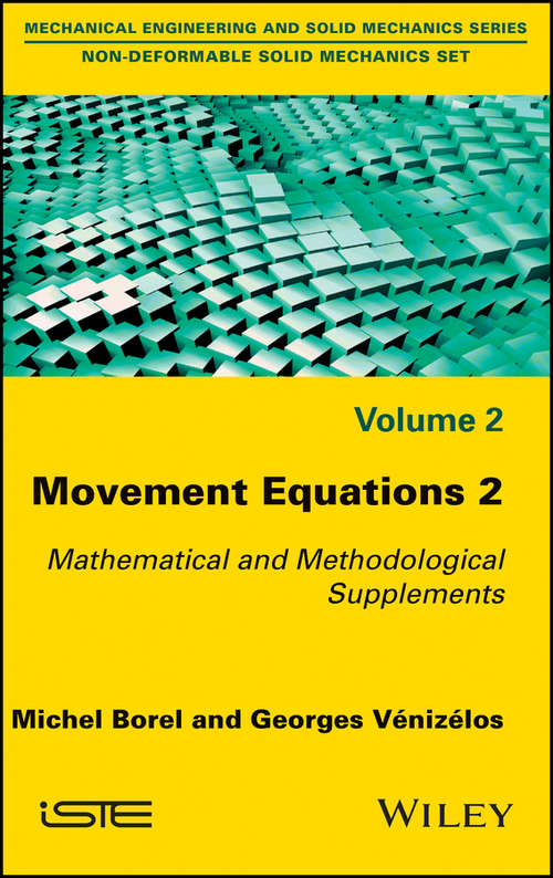 Book cover of Movement Equations 2: Mathematical and Methodological Supplements