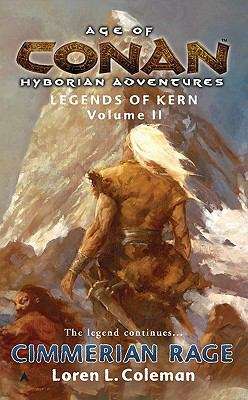 Book cover of Age of Conan: Cimmerian Rage