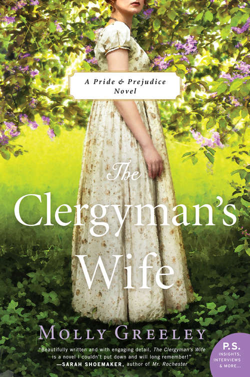 Book cover of The Clergyman's Wife: A Pride And Prejudice Novel (Pride & Prejudice)