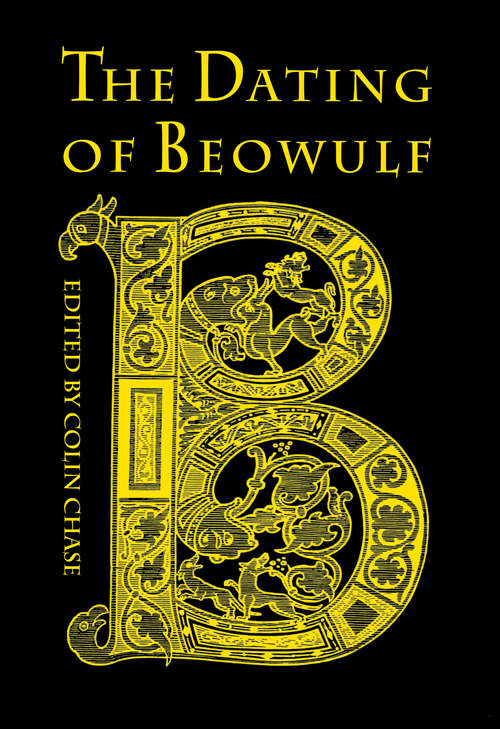 Book cover of The Dating of Beowulf