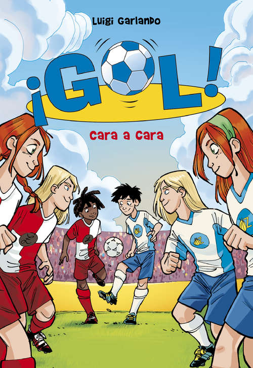 Book cover of Cara a cara (¡Gol! 25)