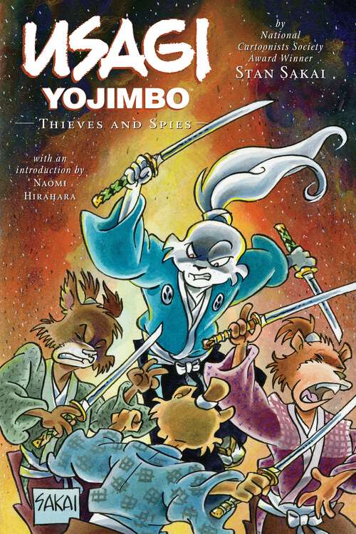 Book cover of Usagi Yojimbo Volume 30: Thieves and Spies