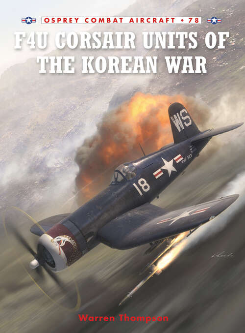 Book cover of F4U Corsair Units of the Korean War