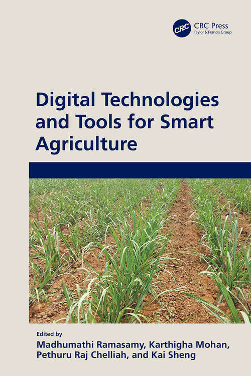 Book cover of Digital Technologies and Tools for Smart Agriculture (1)