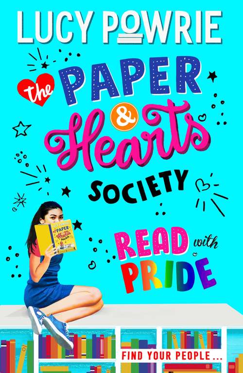 Book cover of Read with Pride: Book 2: Find your people in this joyful, comfort read – the perfect bookish story for the Snapchat generation.