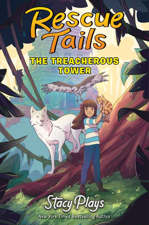 Book cover of Rescue Tails: The Treacherous Tower