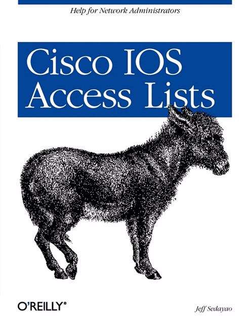 Book cover of Cisco IOS Access Lists