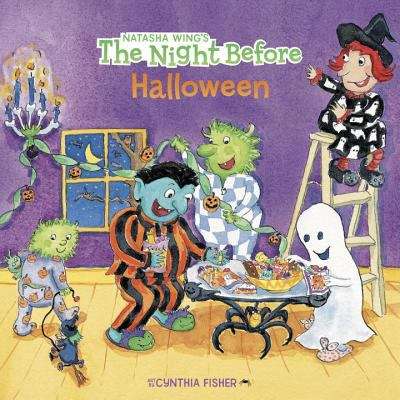 Book cover of The Night Before Halloween