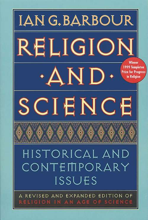 Book cover of Religion and Science