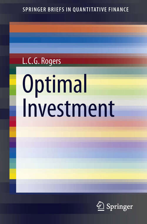 Book cover of Optimal Investment