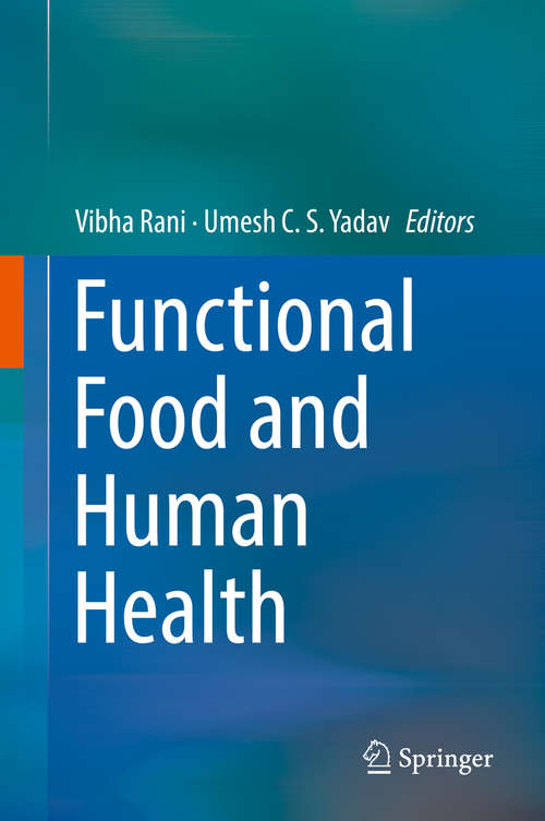 Book cover of Functional Food and Human Health (1st ed. 2018)