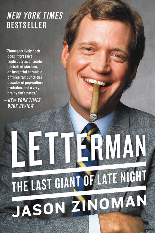 Book cover of Letterman: The Last Giant of Late Night