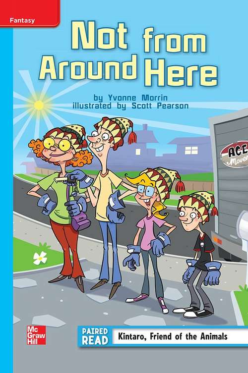 Book cover of Not from Around Here [On Level, Grade 4]