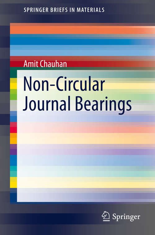 Book cover of Non-Circular Journal Bearings