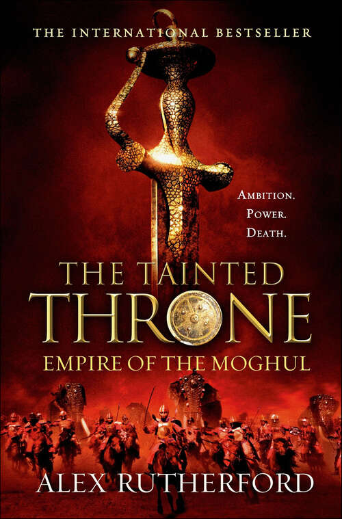 Book cover of The Tainted Throne: Empires Of The Moghul: Book Iv (Empire of the Moghul #4)